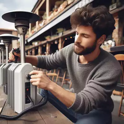 Cómo instalar una estufa a gas de exterior