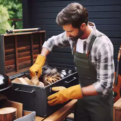 Consejos de mantenimiento de barbacoas: cuidar utensilios