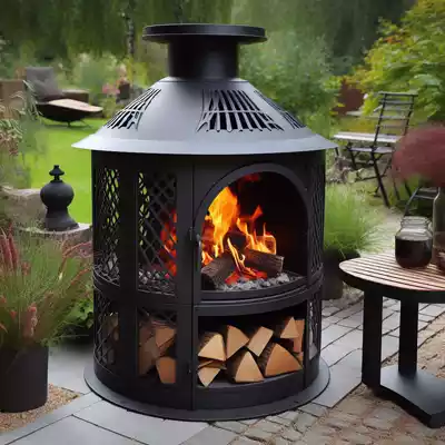Chimeneas de jardín