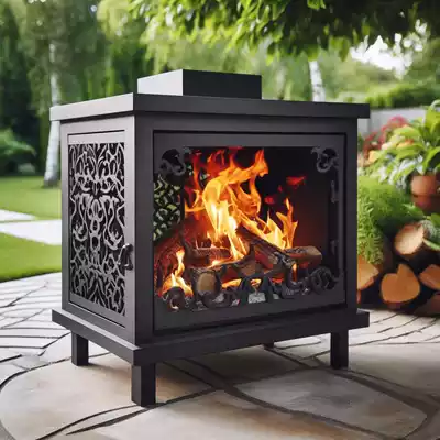 Chimenea de jardínes