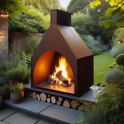 Chimeneas de jardín