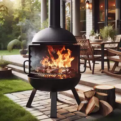 chimenea barbacoa
