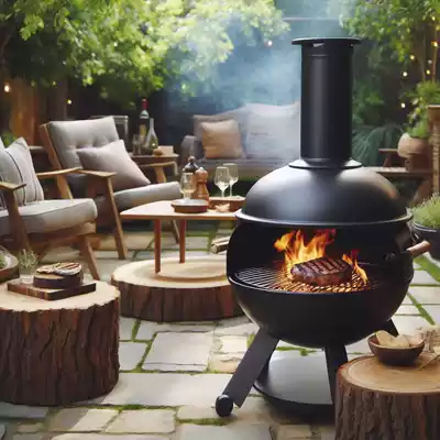 chimenea barbacoa