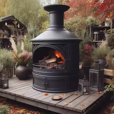 chimenea exterior