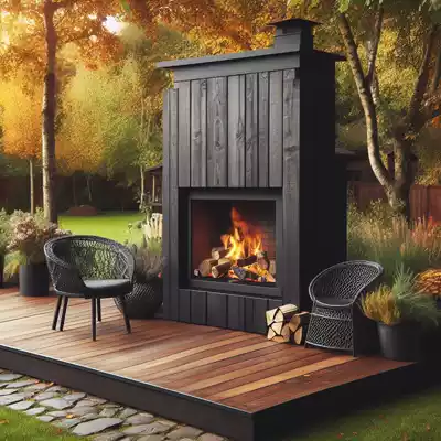 Chimeneas de leña de exterior