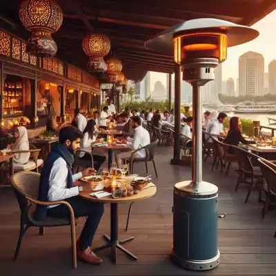 Ventajas de utilizar estufas para exteriores en restaurantes