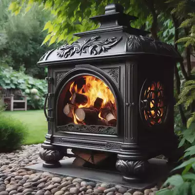 Chimeneas rústicas de exterior