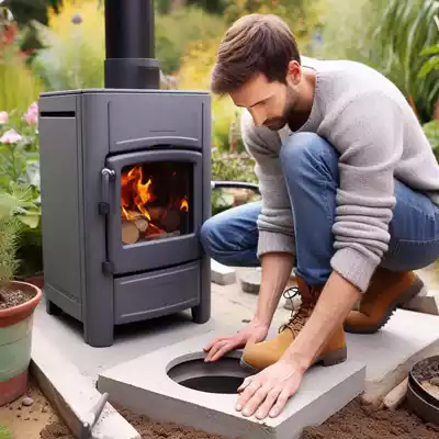 Cómo instalar una estufa de pellets de exterior
