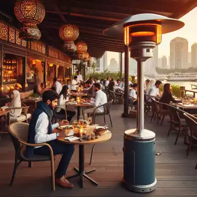 Cuánto cuesta mantener una estufa de restaurante en el exterior
