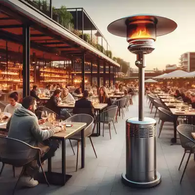 Por qué las estufas de terraza son ideales para restaurantes