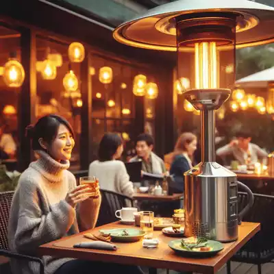 Por qué las estufas de terraza son ideales para restaurantes