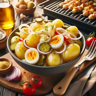 Ensaladas de patata para barbacoa