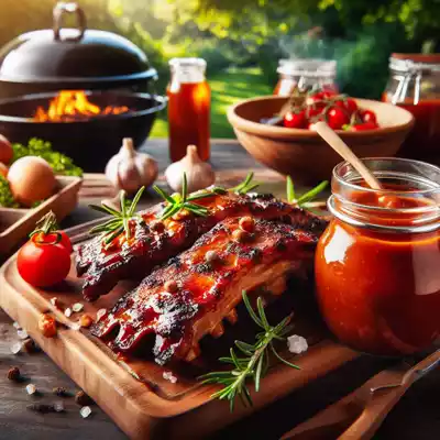 salsa barbacoa costillas