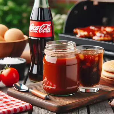 salsa barbacoa coca cola
