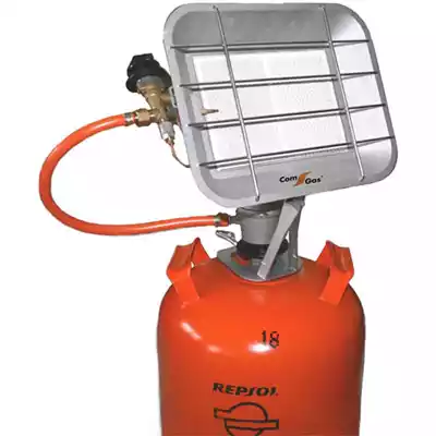 Estufa de infrarrojos para botellas de gas butano