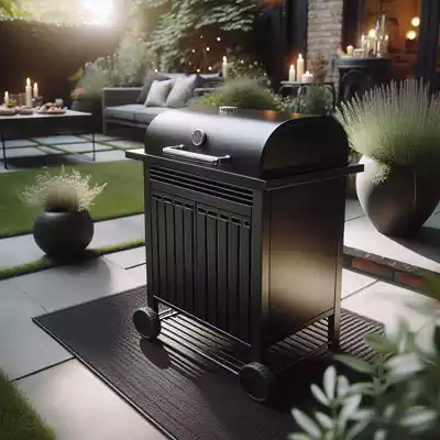 alfombras ignífugas barbacoa