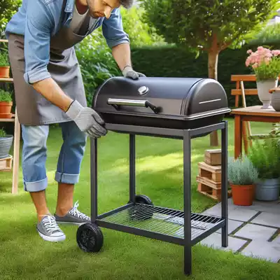 Carro para barbacoa