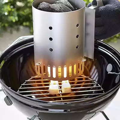 Encendedor chimenea para encendido de barbacoa