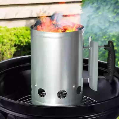 Encendedor chimenea para encendido de barbacoa