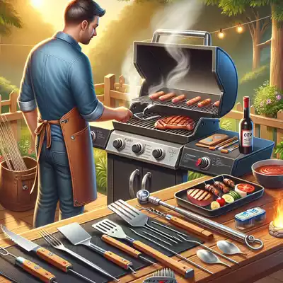 utensilios barbacoa